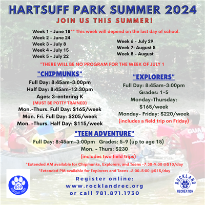 Hartsuff Park Summer Program